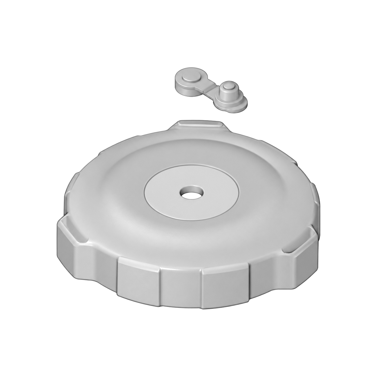 QuickShot lid, plug and label kit 18H077 (illustration)