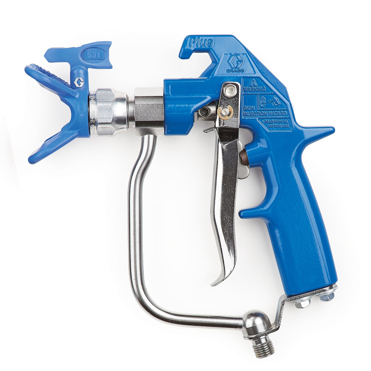 Heavy-Duty Texture airless spray gun, 4 finger